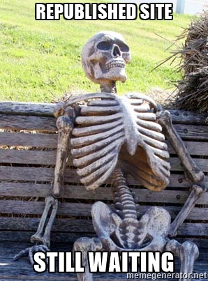 Still waiting